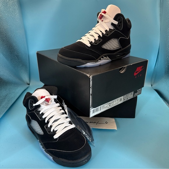 air jordan 5 retro og black metallic